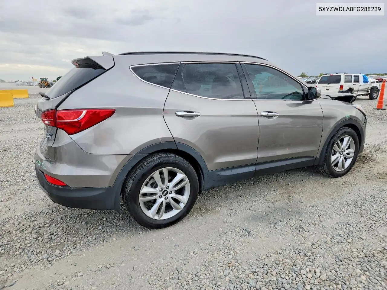 2015 HYUNDAI SANTA FE VIN 5XYZWDLA8FG288239 — фото 3