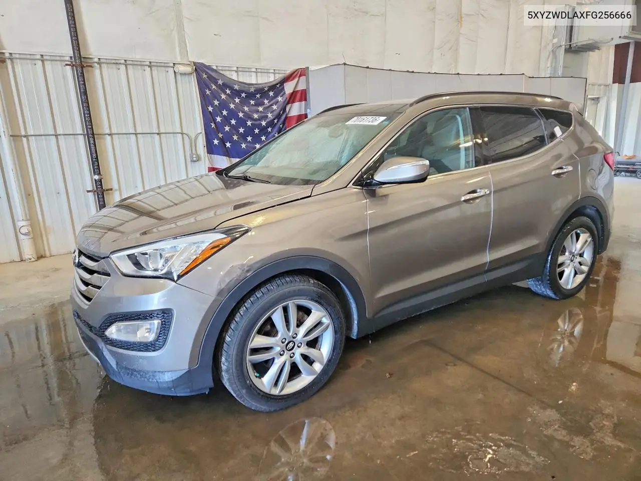 HYUNDAI SANTA FE 2015, VIN 5XYZWDLAXFG256666