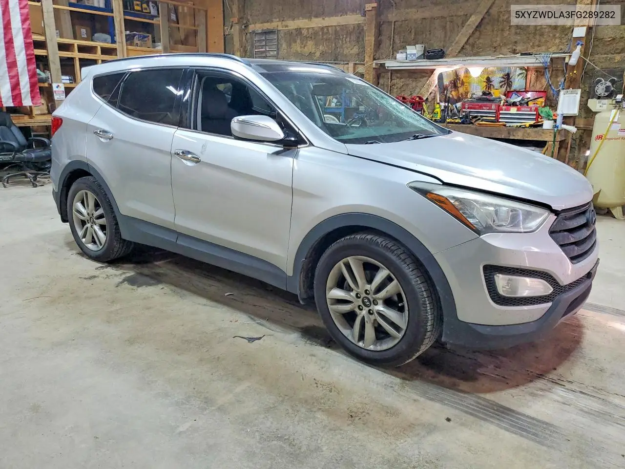 2015 HYUNDAI SANTA FE VIN 5XYZWDLA3FG289282 — фото 4