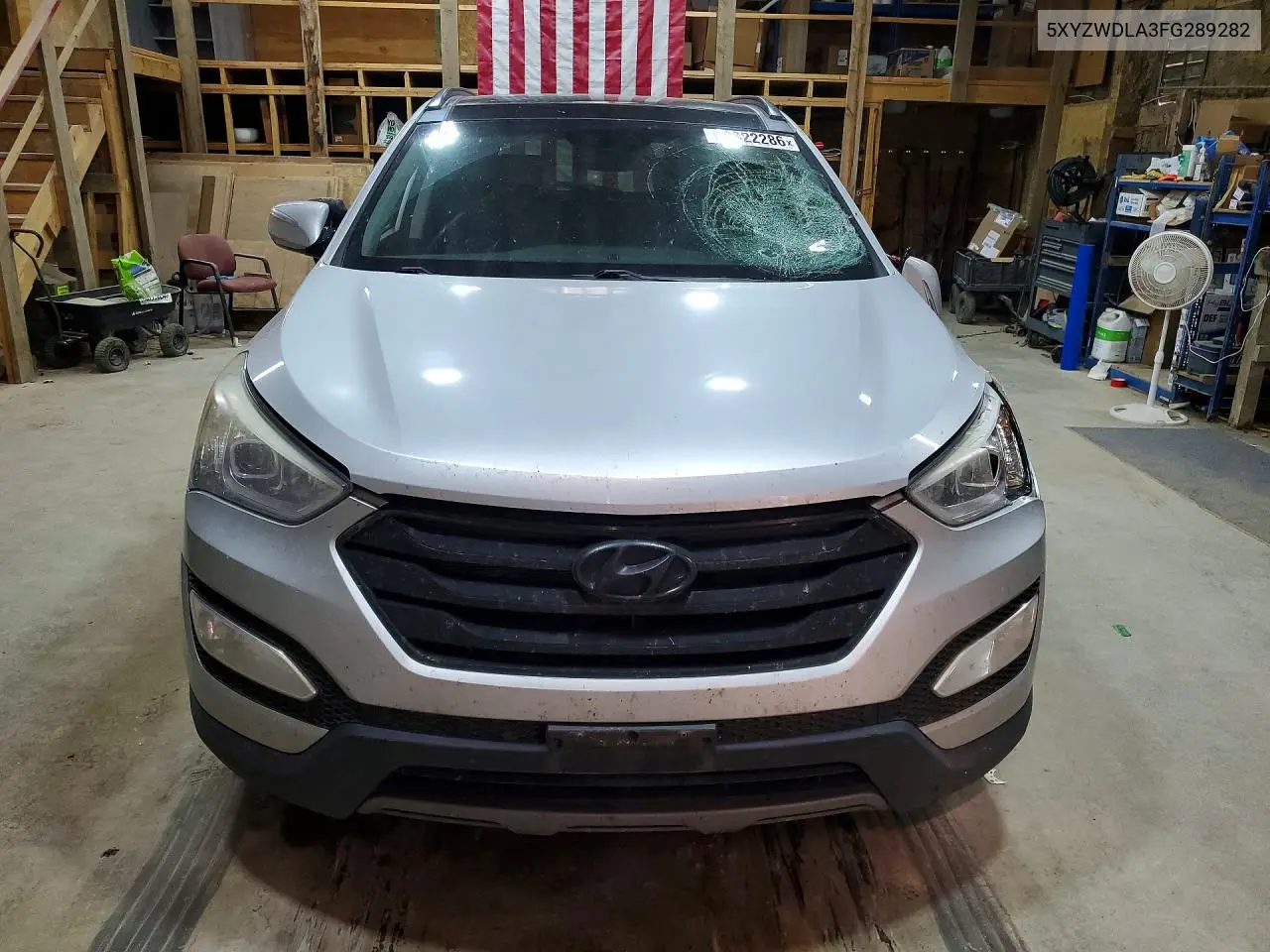 2015 HYUNDAI SANTA FE VIN 5XYZWDLA3FG289282 — фото 5