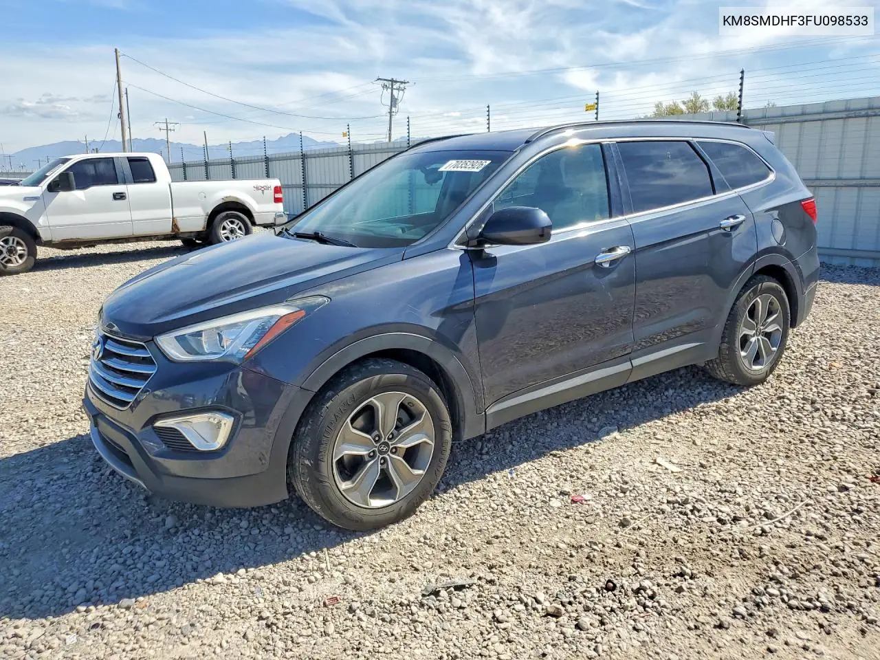 HYUNDAI SANTA FE 2015, VIN KM8SMDHF3FU098533