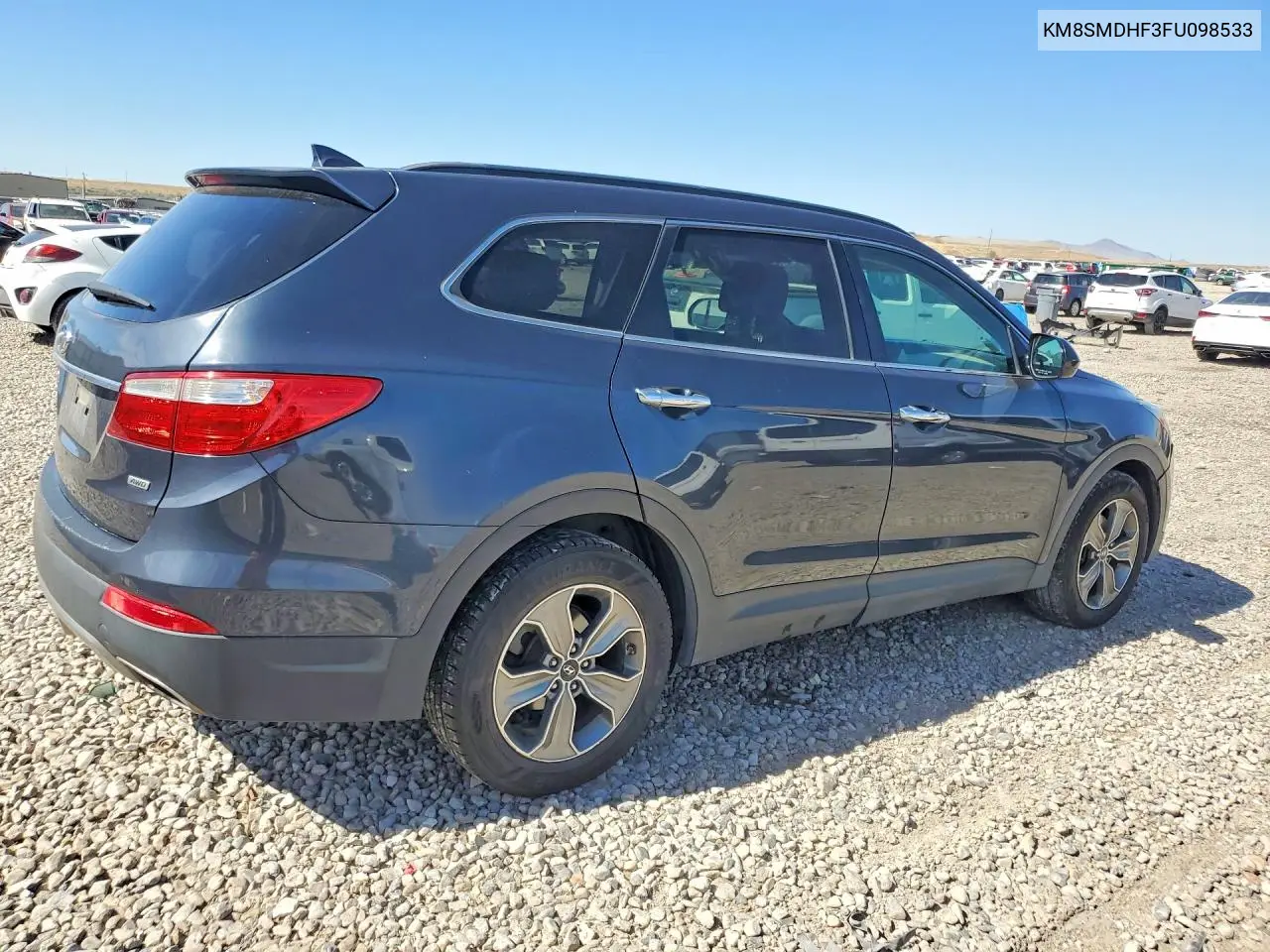 2015 HYUNDAI SANTA FE VIN KM8SMDHF3FU098533 — фото 3