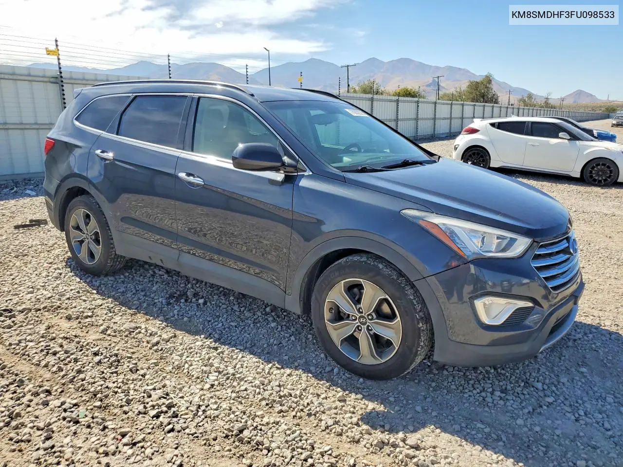 2015 HYUNDAI SANTA FE VIN KM8SMDHF3FU098533 — фото 4