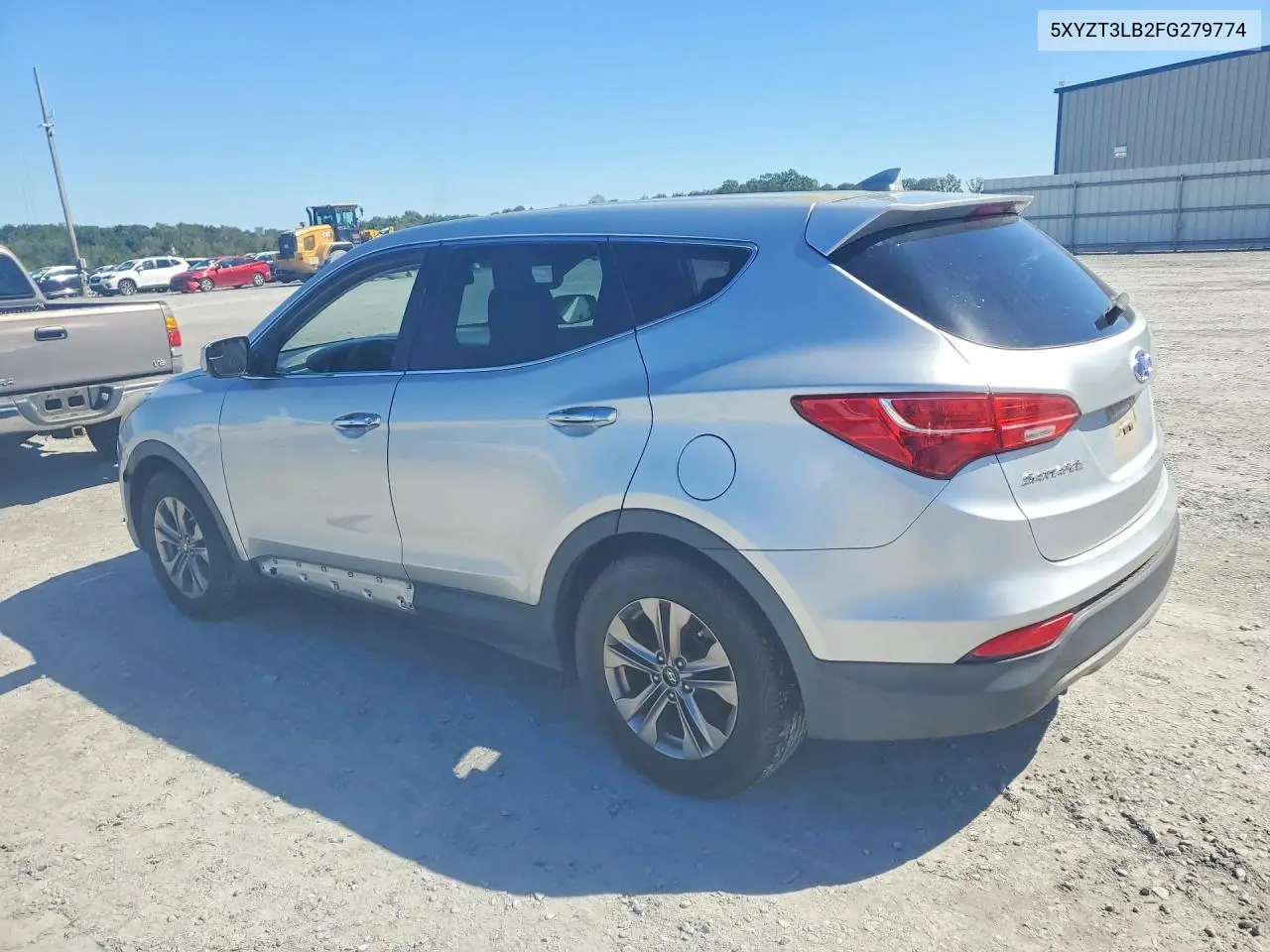 2015 HYUNDAI SANTA FE VIN 5XYZT3LB2FG279774 — фото 2
