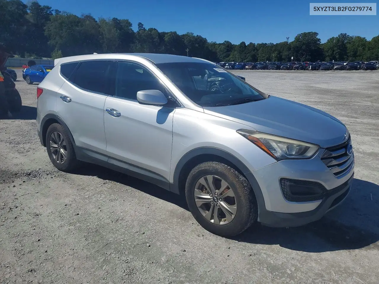 2015 HYUNDAI SANTA FE VIN 5XYZT3LB2FG279774 — фото 4