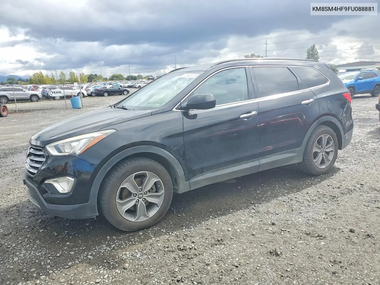 HYUNDAI SANTA FE 2015, VIN KM8SM4HF9FU088881