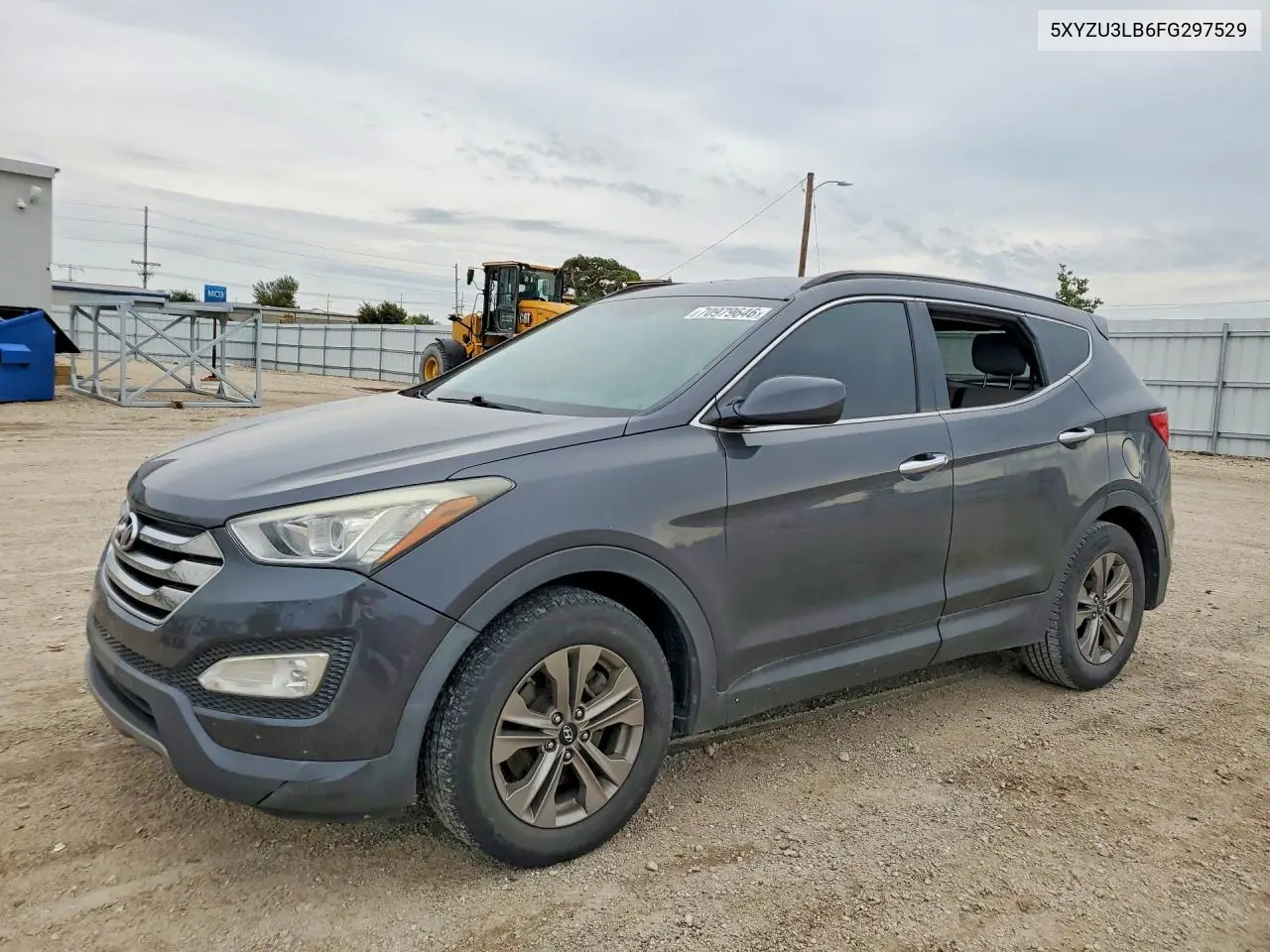 HYUNDAI SANTA FE 2015, VIN 5XYZU3LB6FG297529