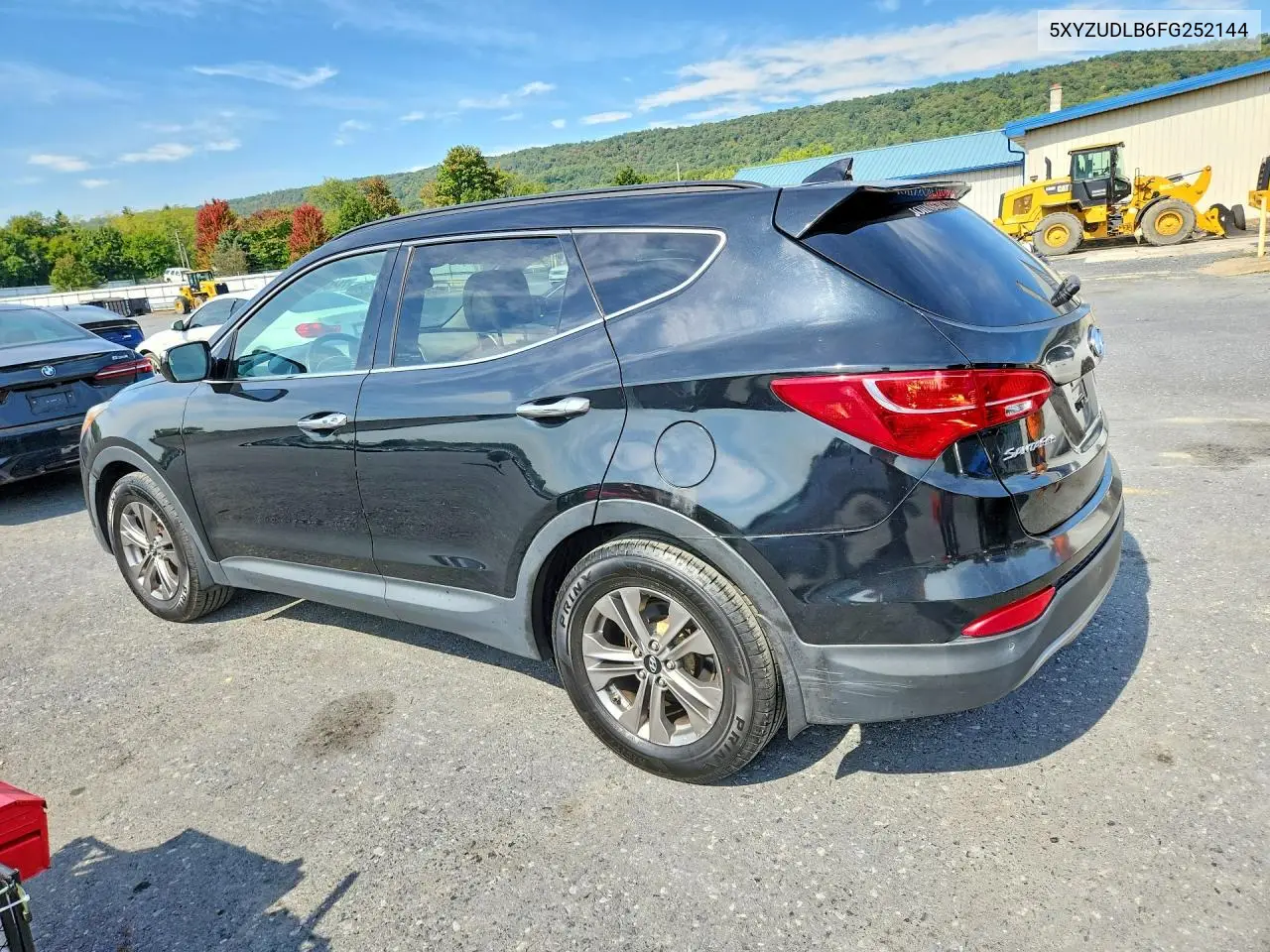 2015 HYUNDAI SANTA FE VIN 5XYZUDLB6FG252144 — фото 2