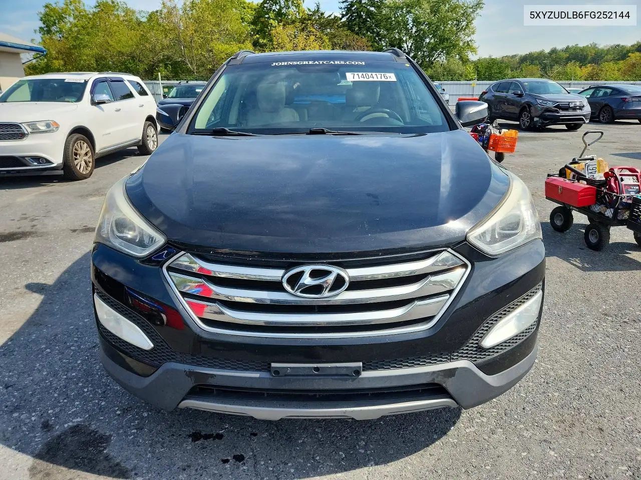 2015 HYUNDAI SANTA FE VIN 5XYZUDLB6FG252144 — фото 5