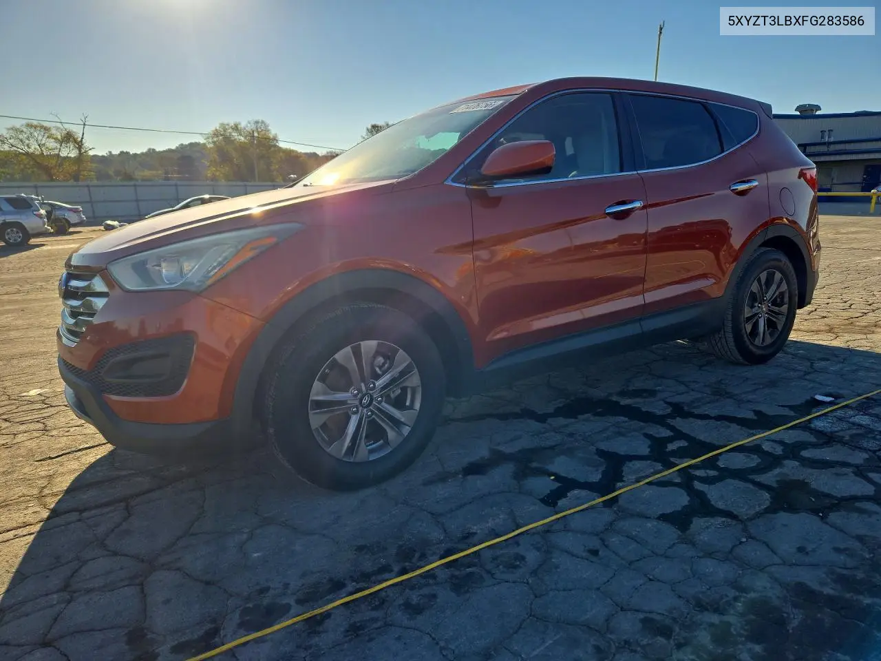 HYUNDAI SANTA FE 2015, VIN 5XYZT3LBXFG283586
