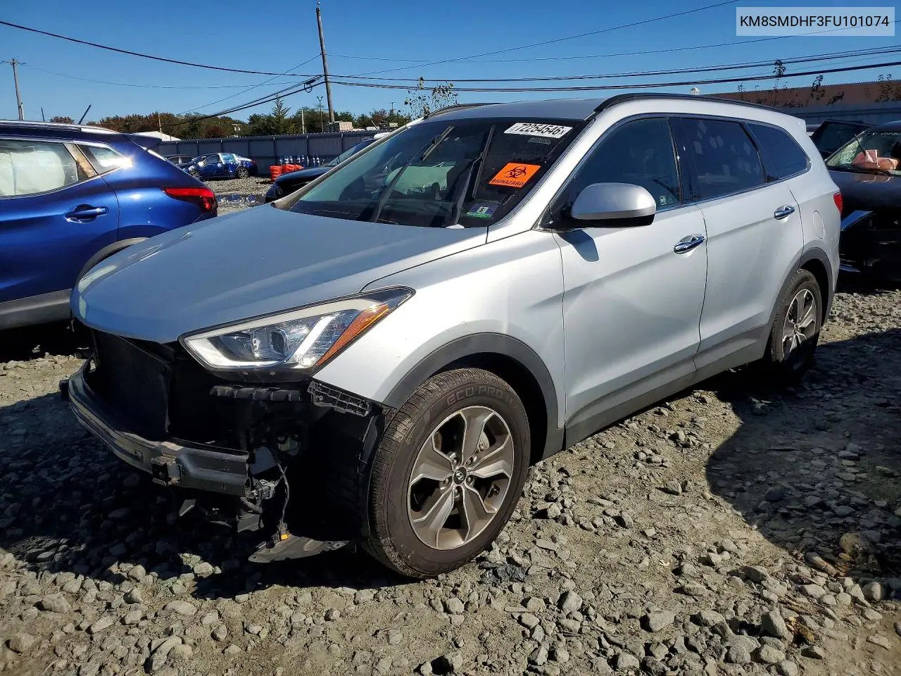HYUNDAI SANTA FE 2015, VIN KM8SMDHF3FU101074