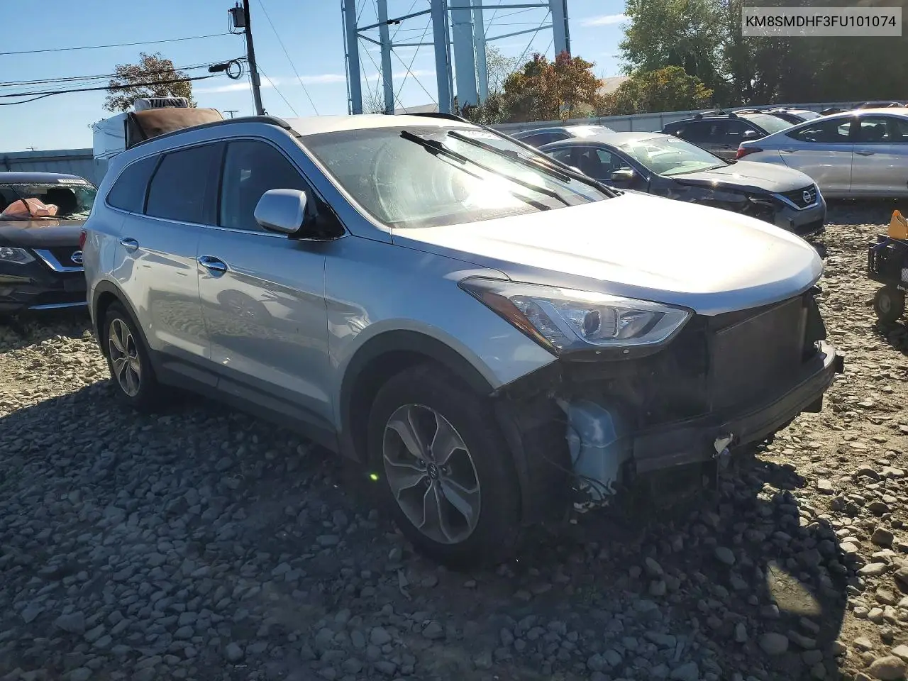2015 HYUNDAI SANTA FE VIN KM8SMDHF3FU101074 — фото 4