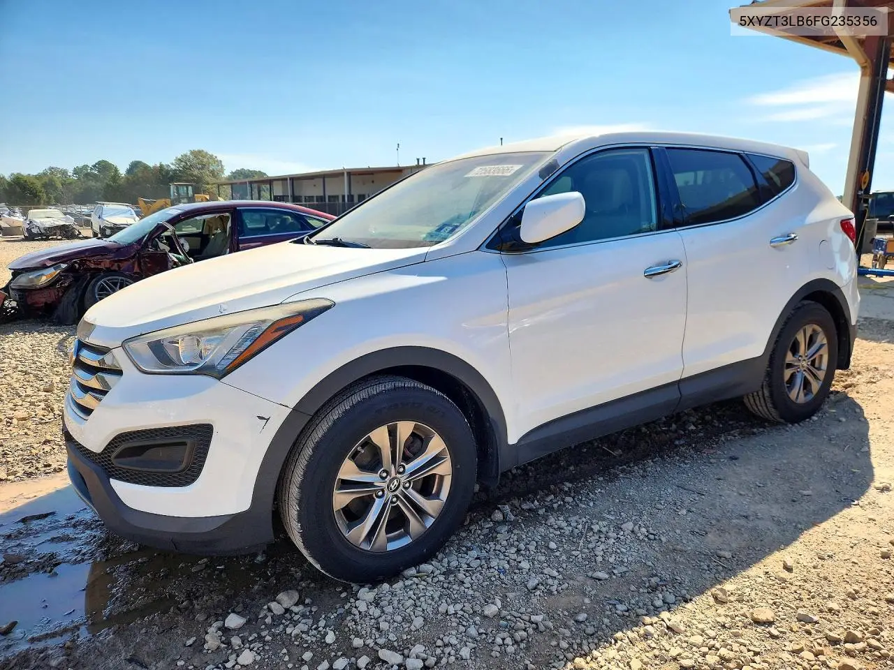 HYUNDAI SANTA FE 2015, VIN 5XYZT3LB6FG235356