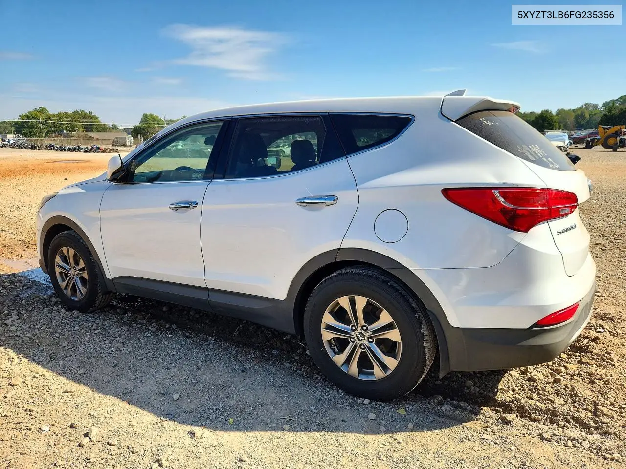 2015 HYUNDAI SANTA FE VIN 5XYZT3LB6FG235356 — фото 2