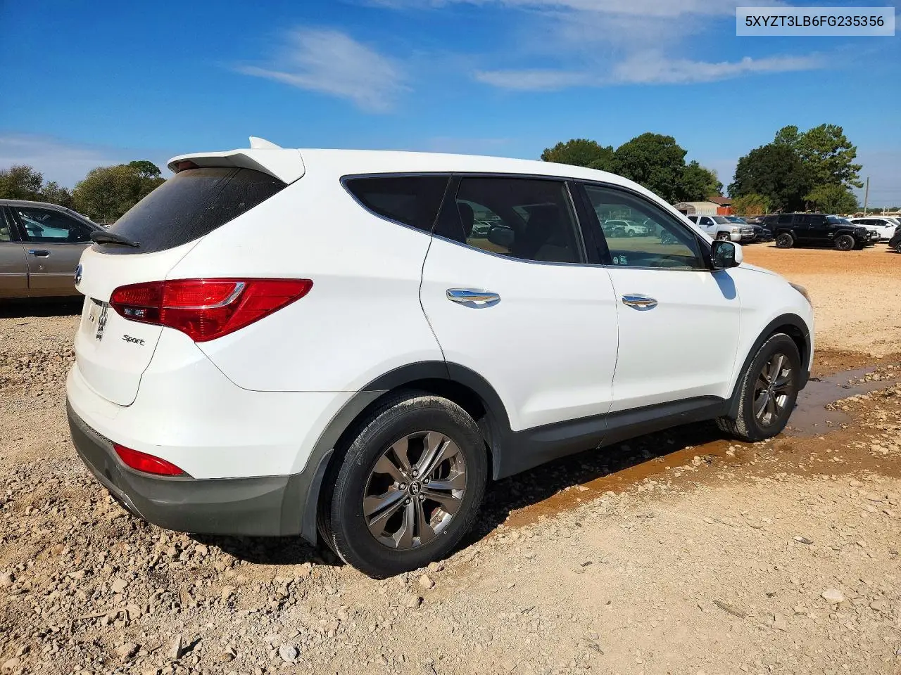 2015 HYUNDAI SANTA FE VIN 5XYZT3LB6FG235356 — фото 3