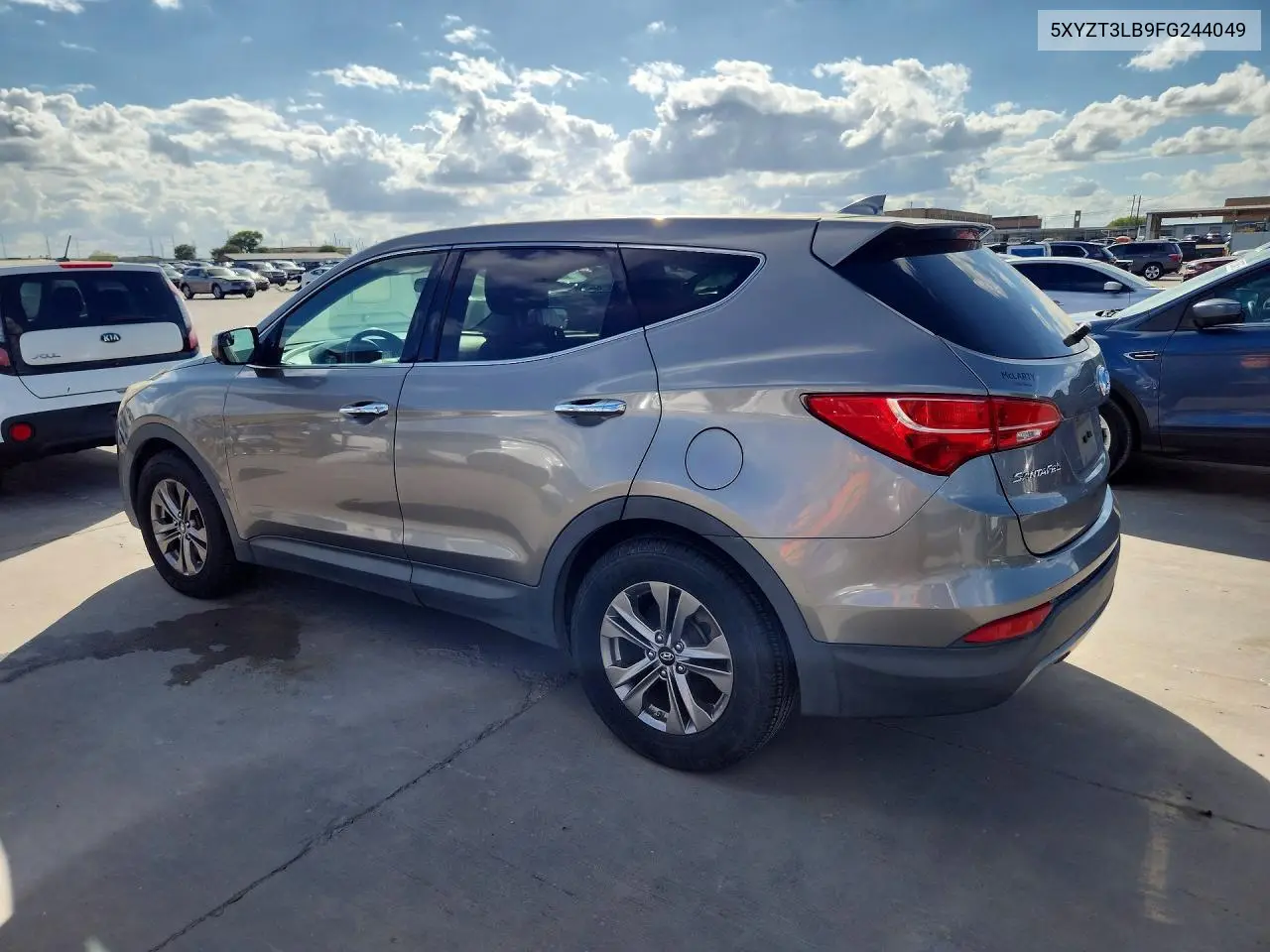 2015 HYUNDAI SANTA FE VIN 5XYZT3LB9FG244049 — фото 2