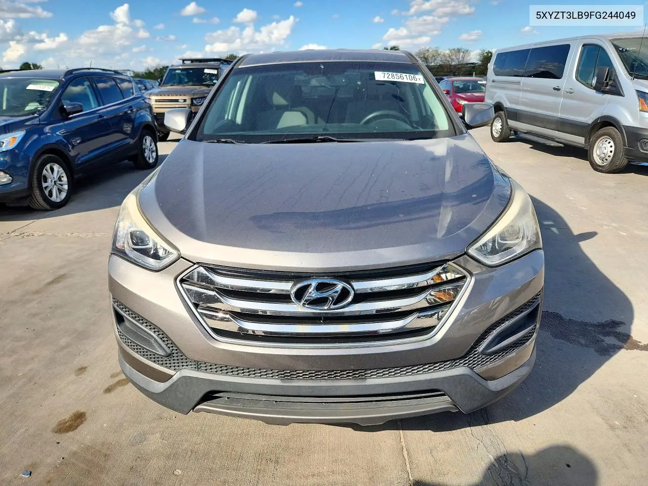 2015 HYUNDAI SANTA FE VIN 5XYZT3LB9FG244049 — фото 5