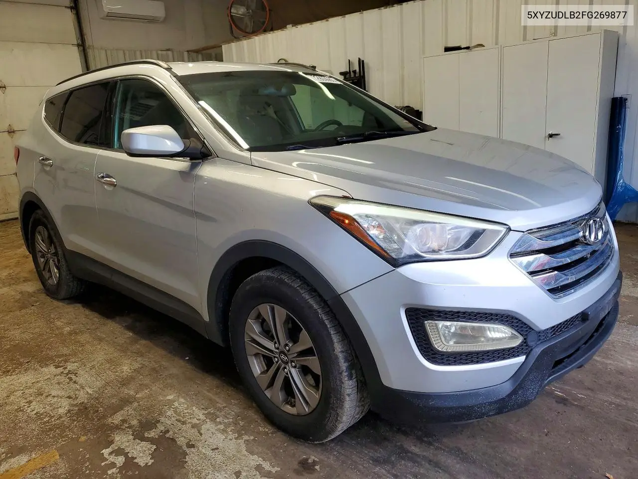 2015 HYUNDAI SANTA FE VIN 5XYZUDLB2FG269877 — фото 4