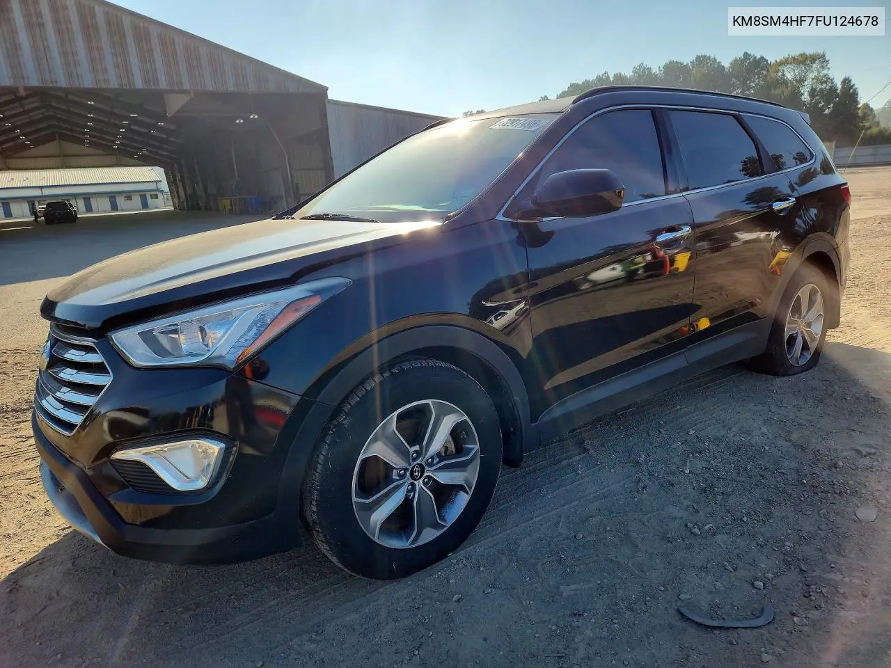 HYUNDAI SANTA FE 2015, VIN KM8SM4HF7FU124678