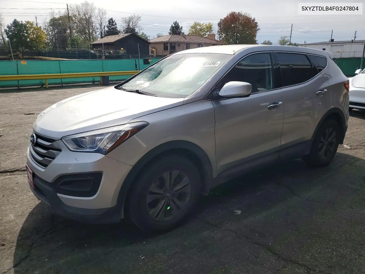 HYUNDAI SANTA FE 2015, VIN 5XYZTDLB4FG247804