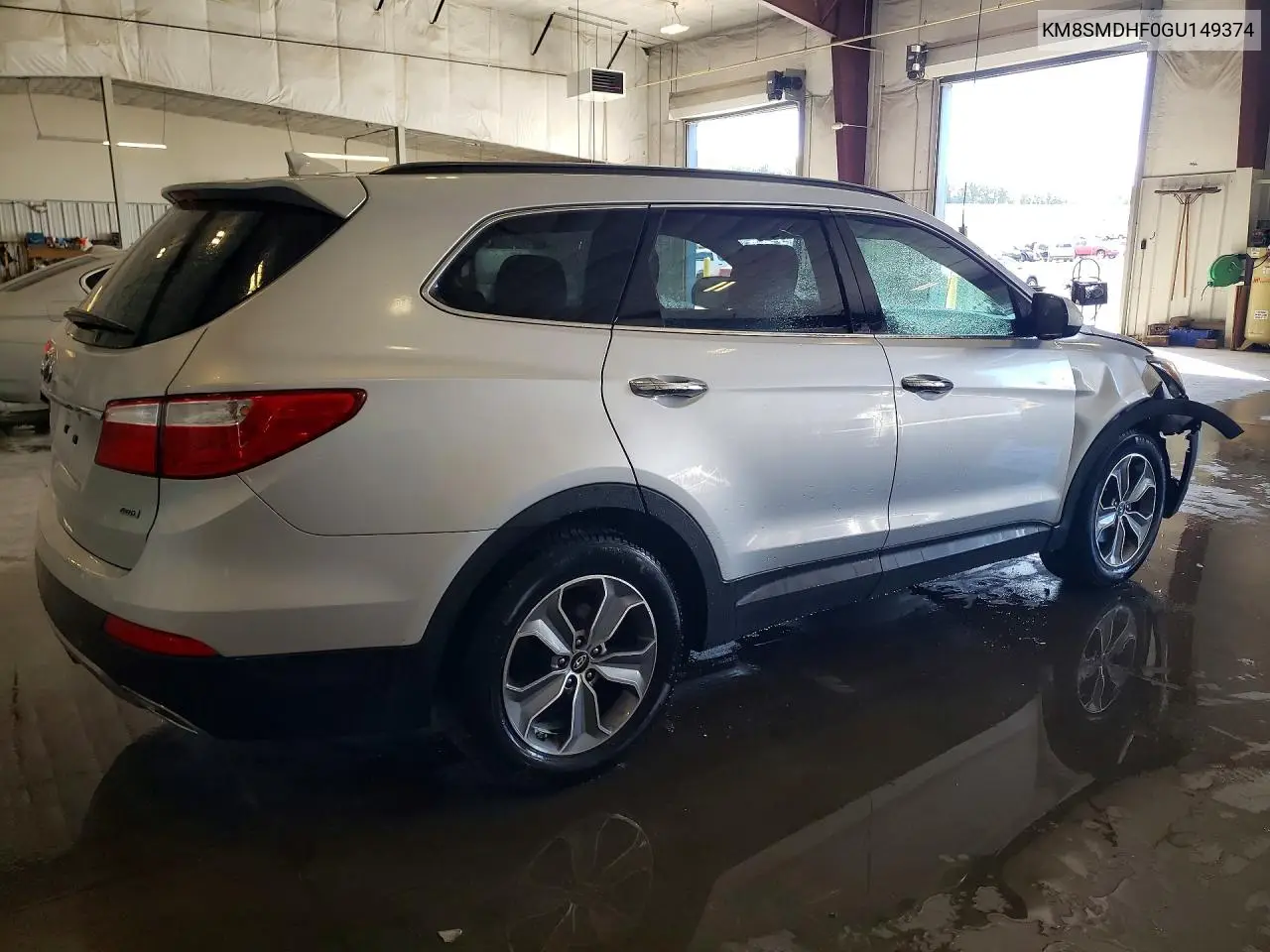 2016 HYUNDAI SANTA FE VIN KM8SMDHF0GU149374 — фото 3