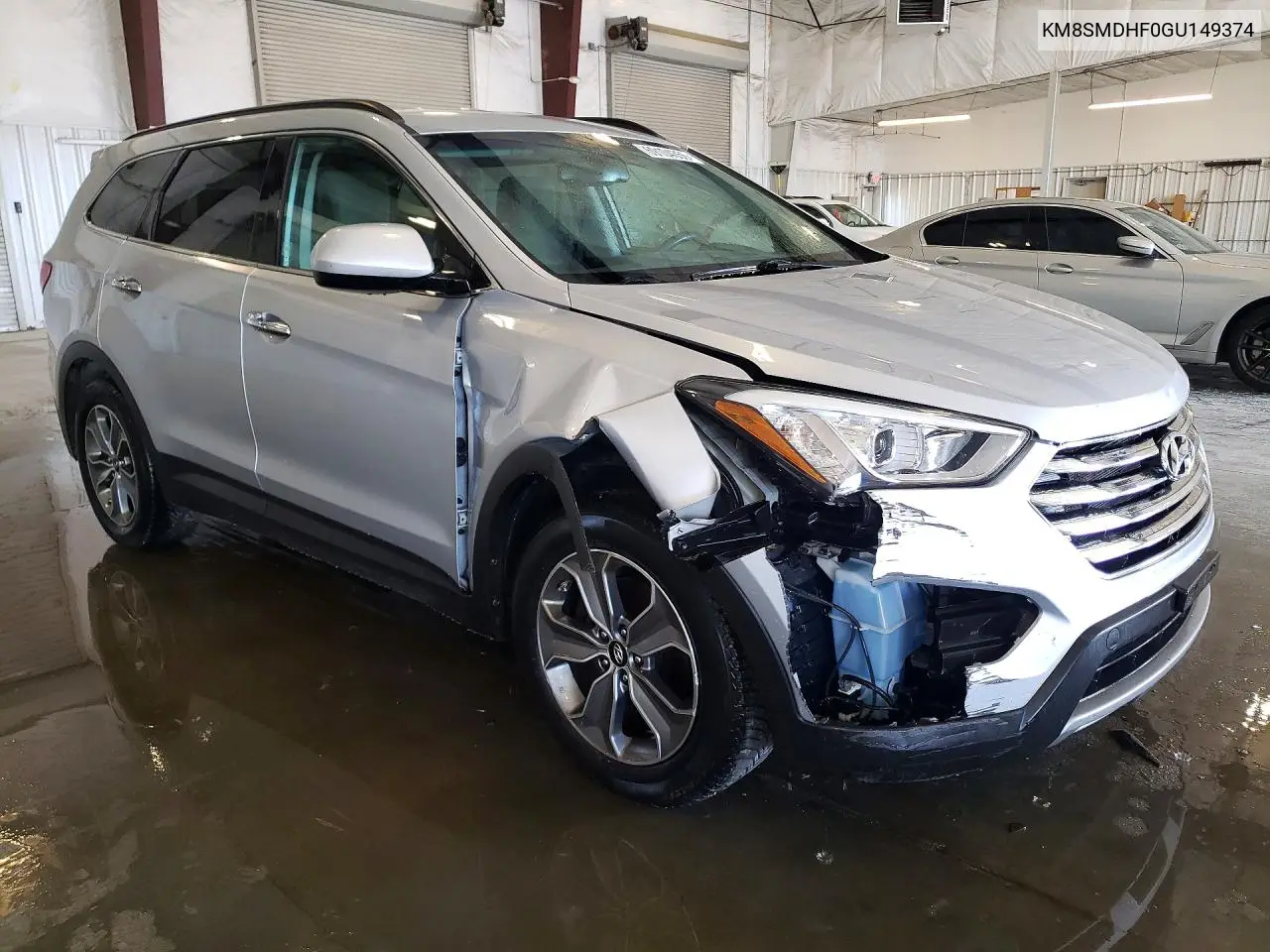 2016 HYUNDAI SANTA FE VIN KM8SMDHF0GU149374 — фото 4