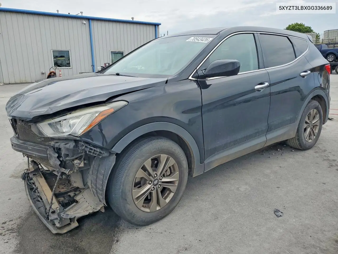 HYUNDAI SANTA FE 2016, VIN 5XYZT3LBXGG336689