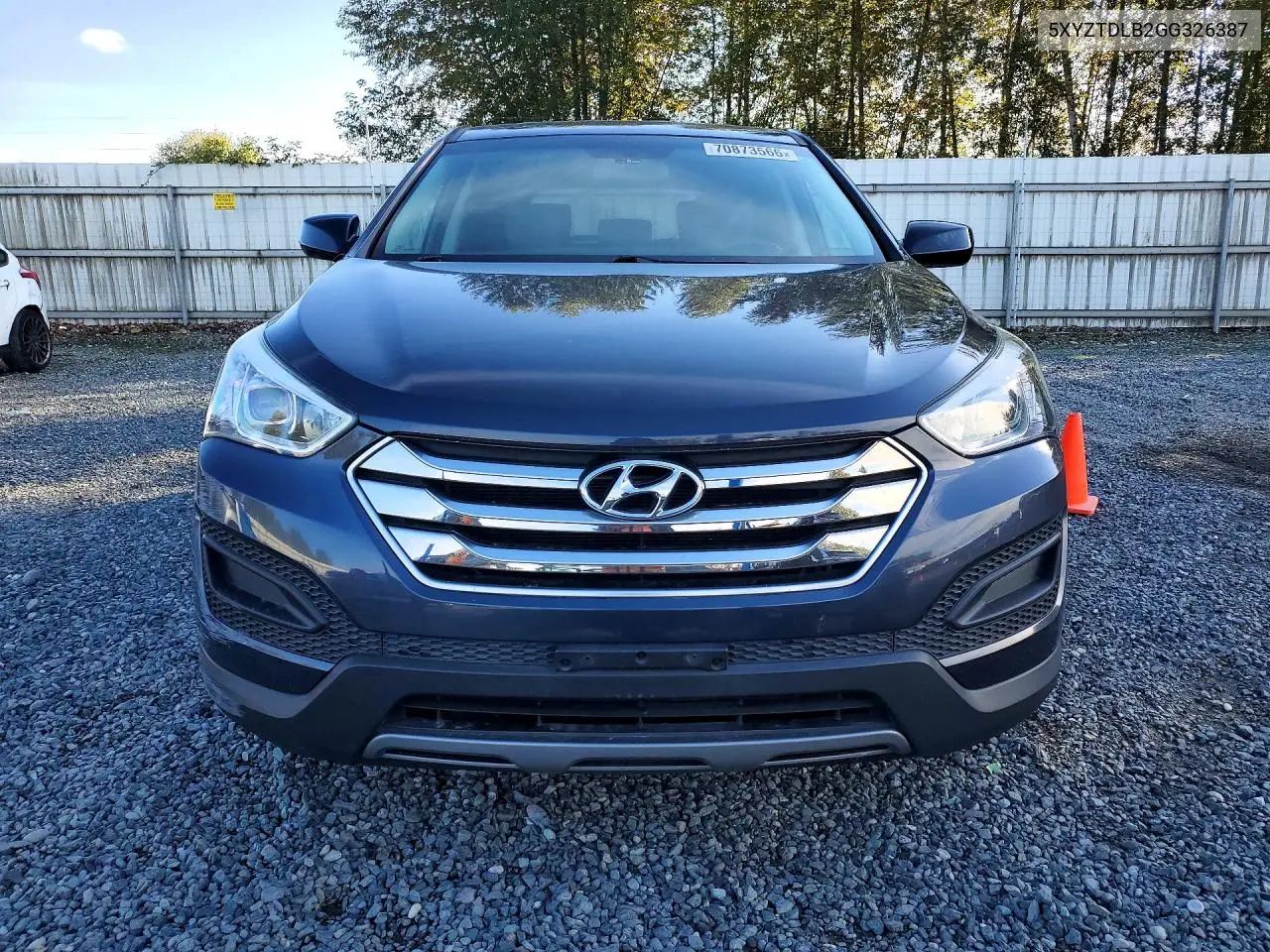2016 HYUNDAI SANTA FE VIN 5XYZTDLB2GG326387 — фото 5