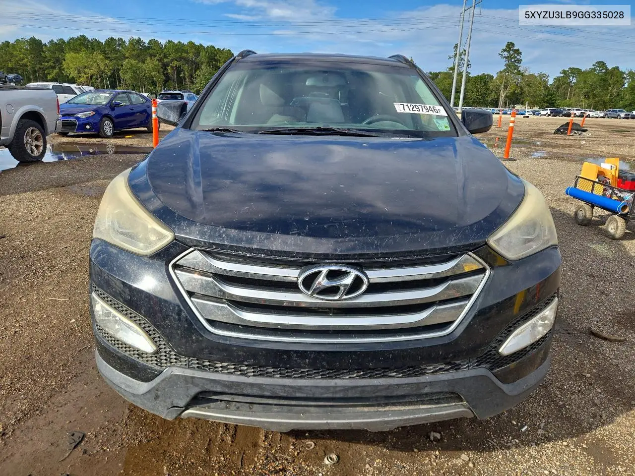 2016 HYUNDAI SANTA FE VIN 5XYZU3LB9GG335028 — фото 5