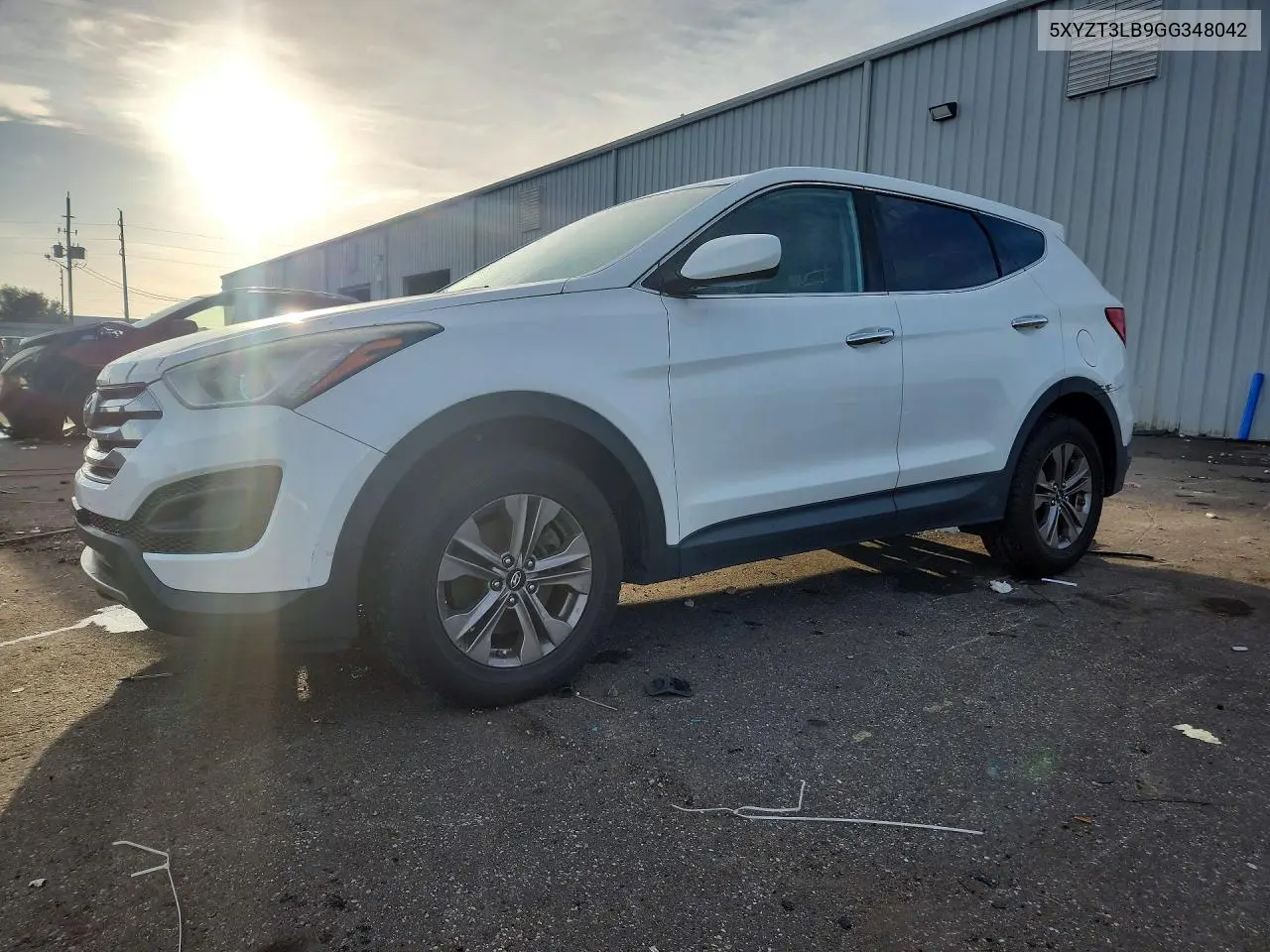 HYUNDAI SANTA FE 2016, VIN 5XYZT3LB9GG348042