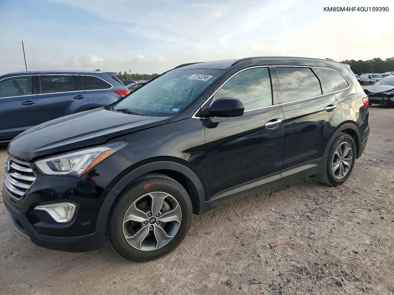 HYUNDAI SANTA FE 2016, VIN KM8SM4HF4GU159390
