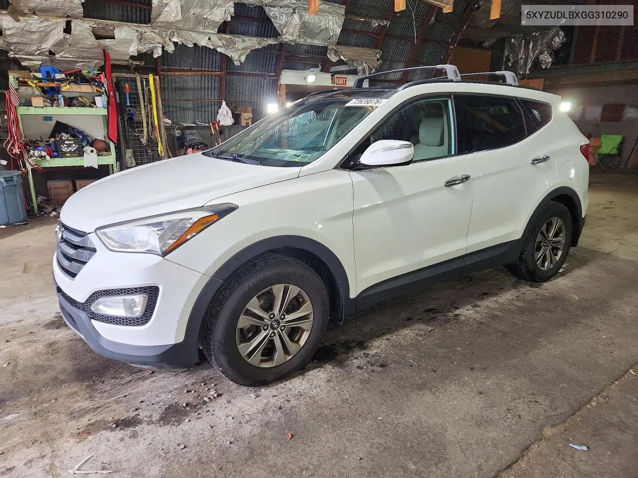 HYUNDAI SANTA FE 2016, VIN 5XYZUDLBXGG310290