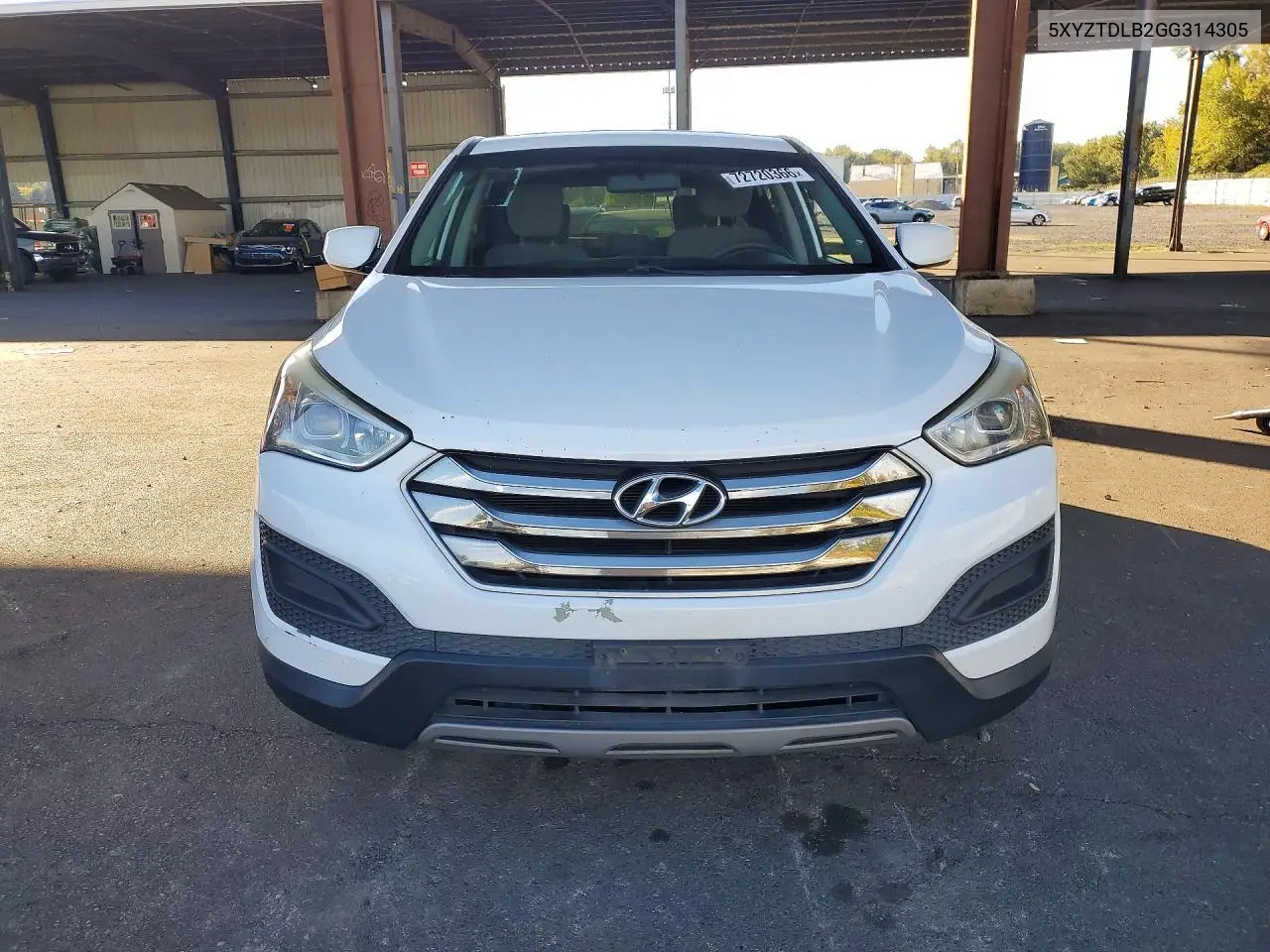 2016 HYUNDAI SANTA FE VIN 5XYZTDLB2GG314305 — фото 5