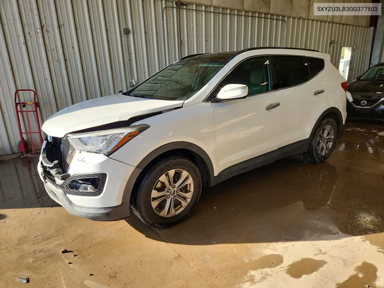 HYUNDAI SANTA FE 2016, VIN 5XYZU3LB3GG377503