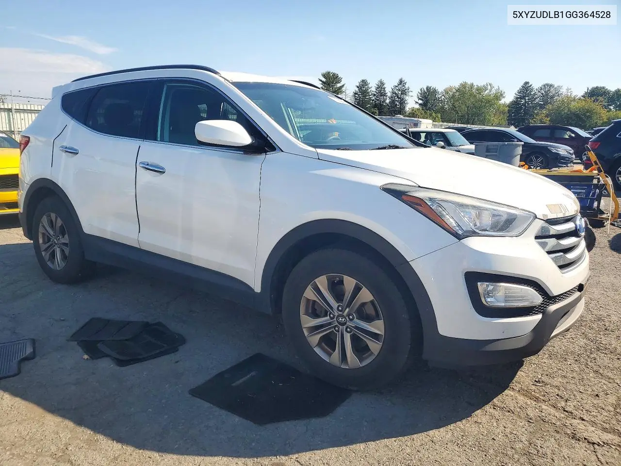 2016 HYUNDAI SANTA FE VIN 5XYZUDLB1GG364528 — фото 4