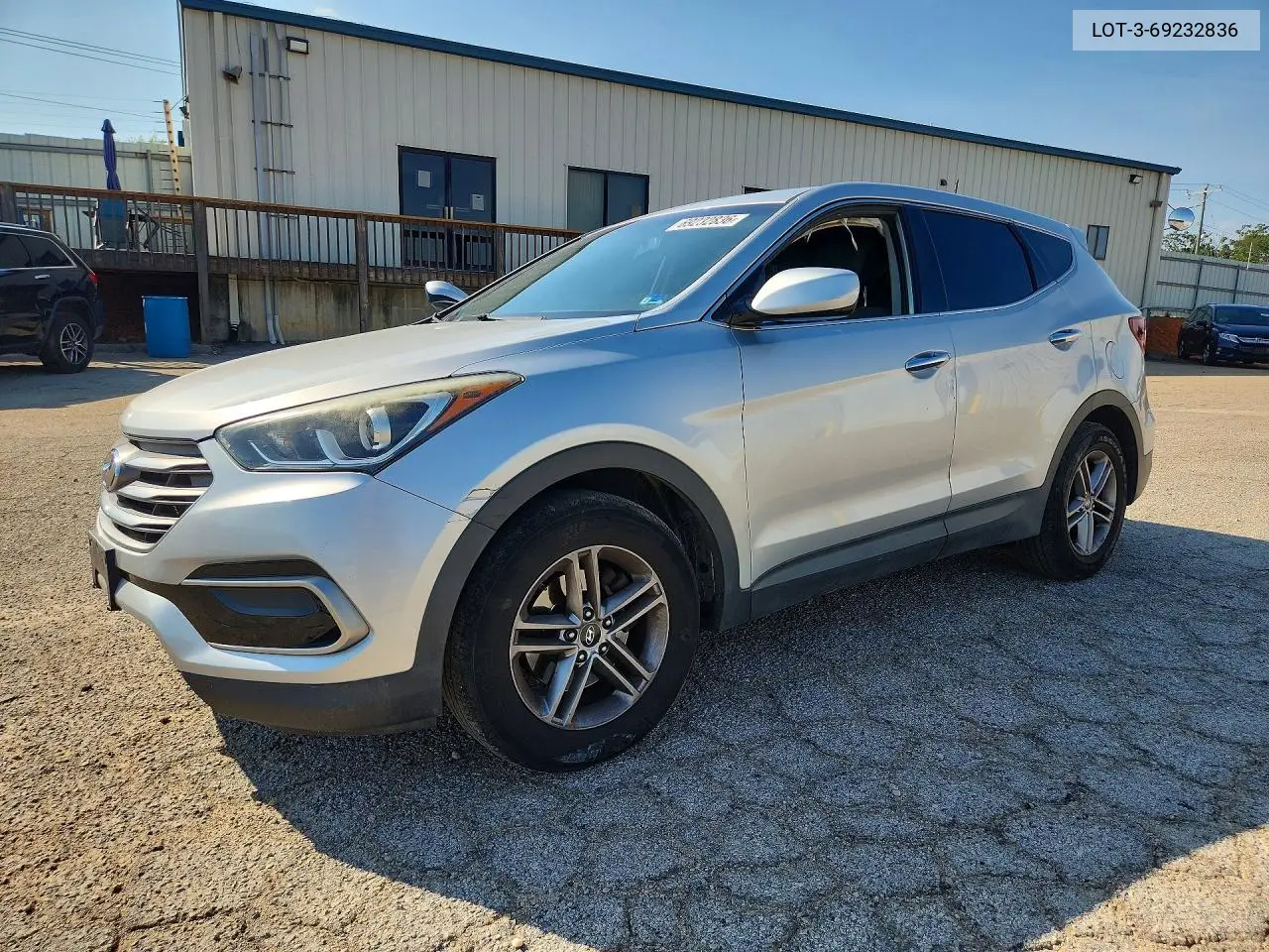 HYUNDAI SANTA FE 2017, VIN 5XYZTDLB7HG459325