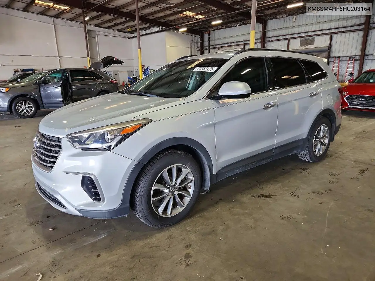 HYUNDAI SANTA FE 2017, VIN KM8SM4HF6HU203164