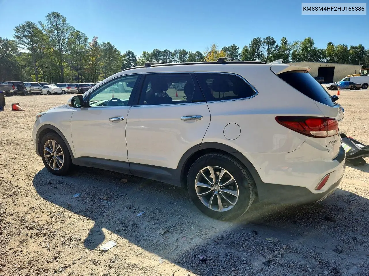 2017 HYUNDAI SANTA FE VIN KM8SM4HF2HU166386 — фото 2