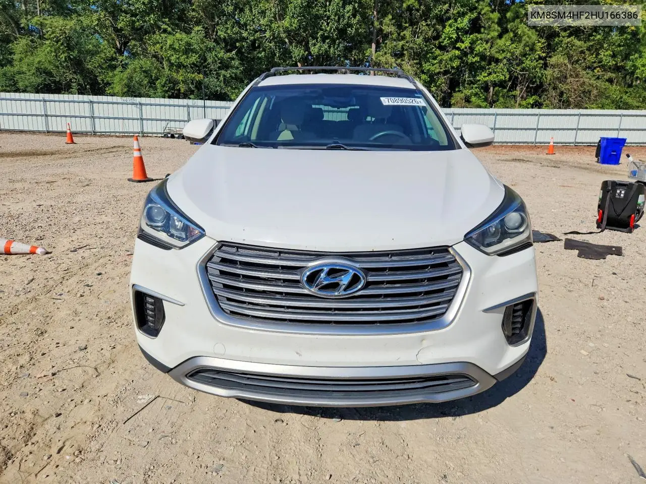2017 HYUNDAI SANTA FE VIN KM8SM4HF2HU166386 — фото 5