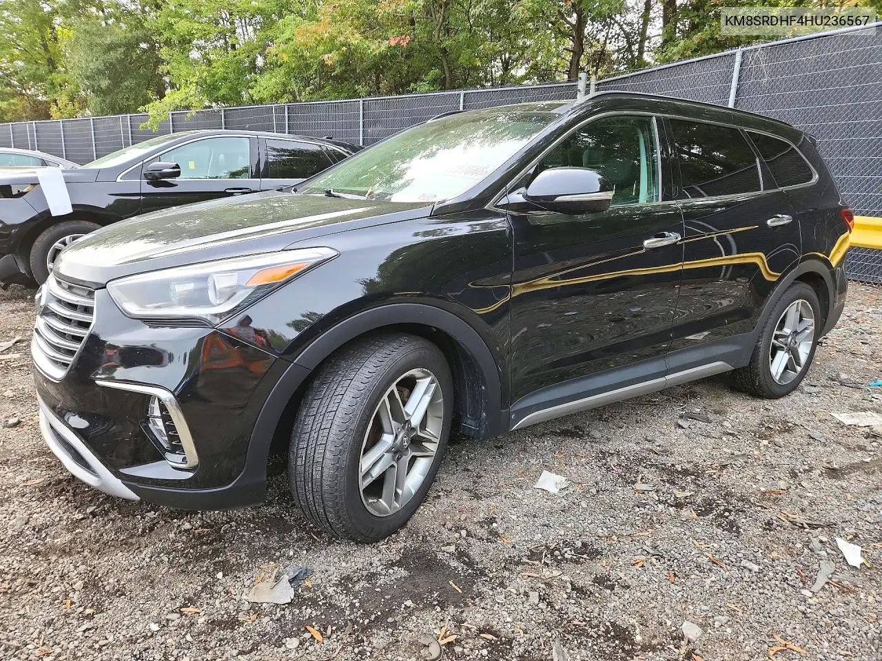 HYUNDAI SANTA FE 2017, VIN KM8SRDHF4HU236567