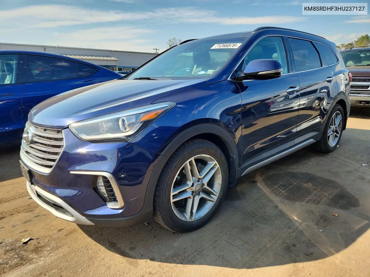 HYUNDAI SANTA FE 2017, VIN KM8SRDHF3HU237127