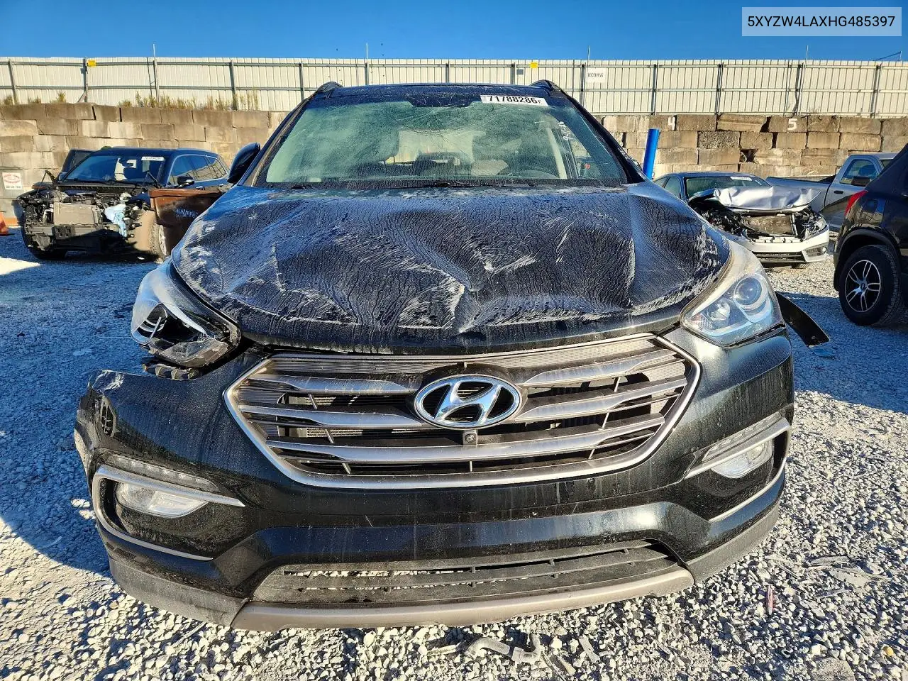 2017 HYUNDAI SANTA FE VIN 5XYZW4LAXHG485397 — фото 5