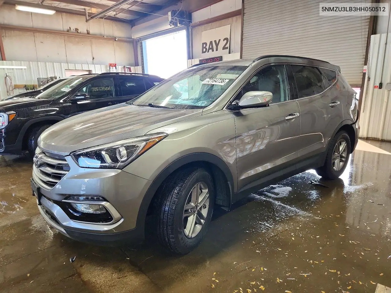 HYUNDAI SANTA FE 2017, VIN 5NMZU3LB3HH050512