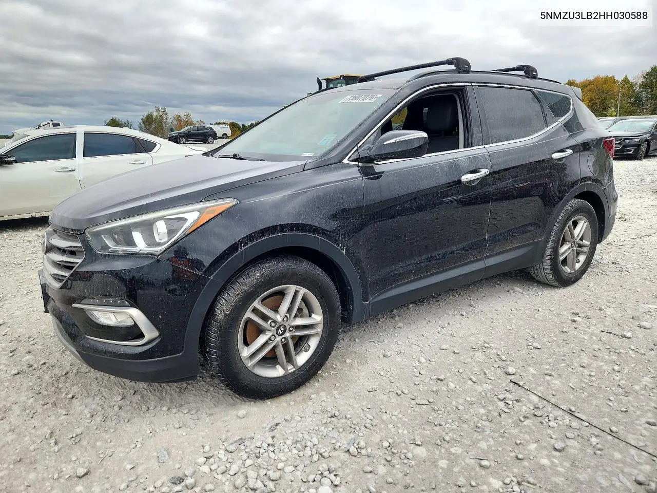 HYUNDAI SANTA FE 2017, VIN 5NMZU3LB2HH030588