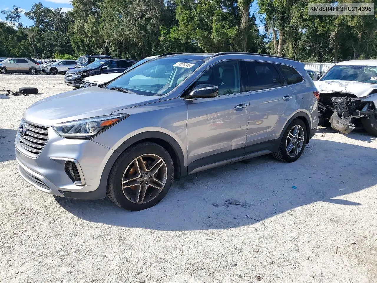 HYUNDAI SANTA FE 2017, VIN KM8SR4HF3HU214396
