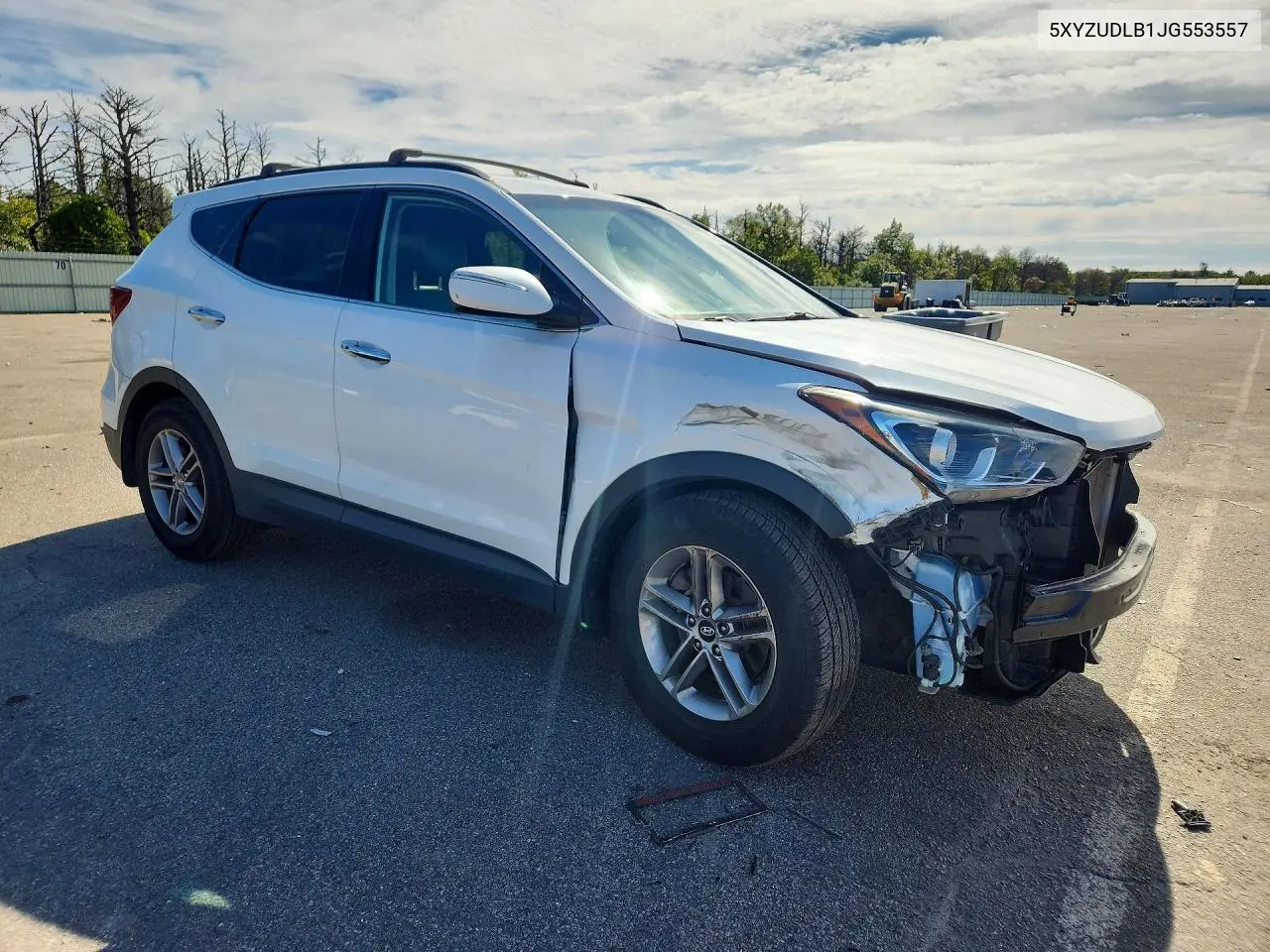 2018 HYUNDAI SANTA FE VIN 5XYZUDLB1JG553557 — фото 4