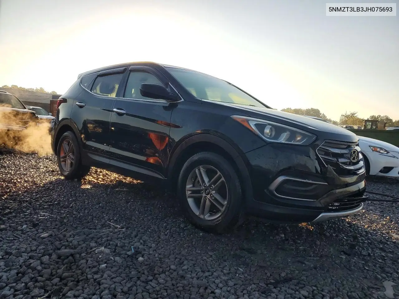 2018 HYUNDAI SANTA FE VIN 5NMZT3LB3JH075693 — фото 4