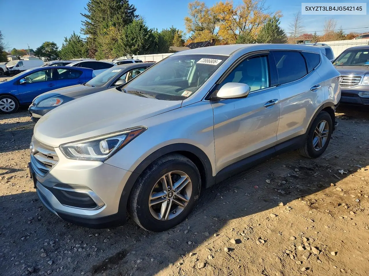 HYUNDAI SANTA FE 2018, VIN 5XYZT3LB4JG542145