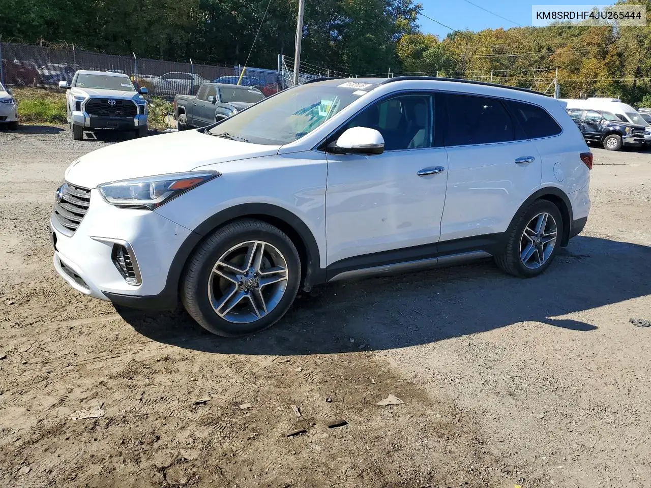 HYUNDAI SANTA FE 2018, VIN KM8SRDHF4JU265444