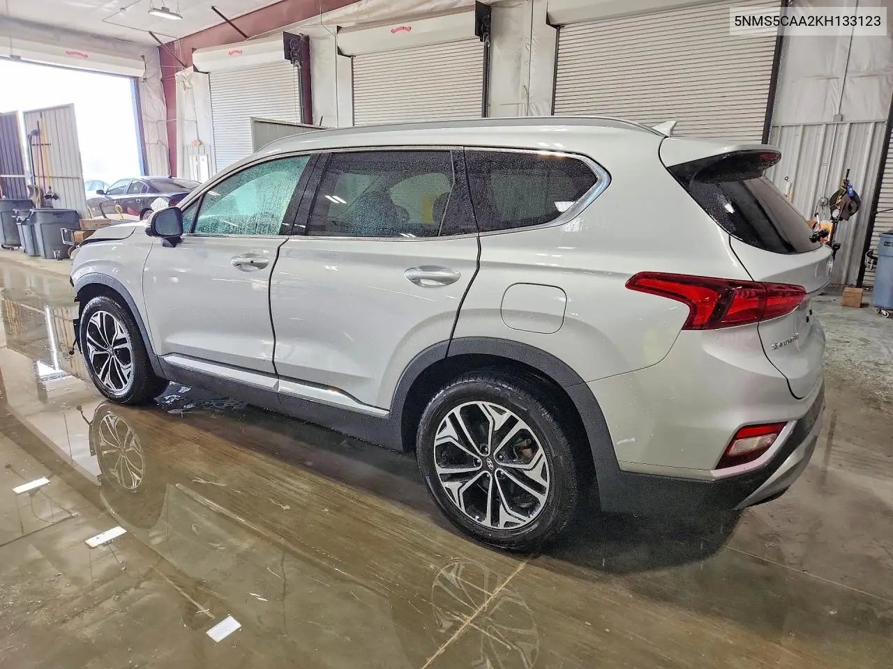 2019 HYUNDAI SANTA FE VIN 5NMS5CAA2KH133123 — фото 2